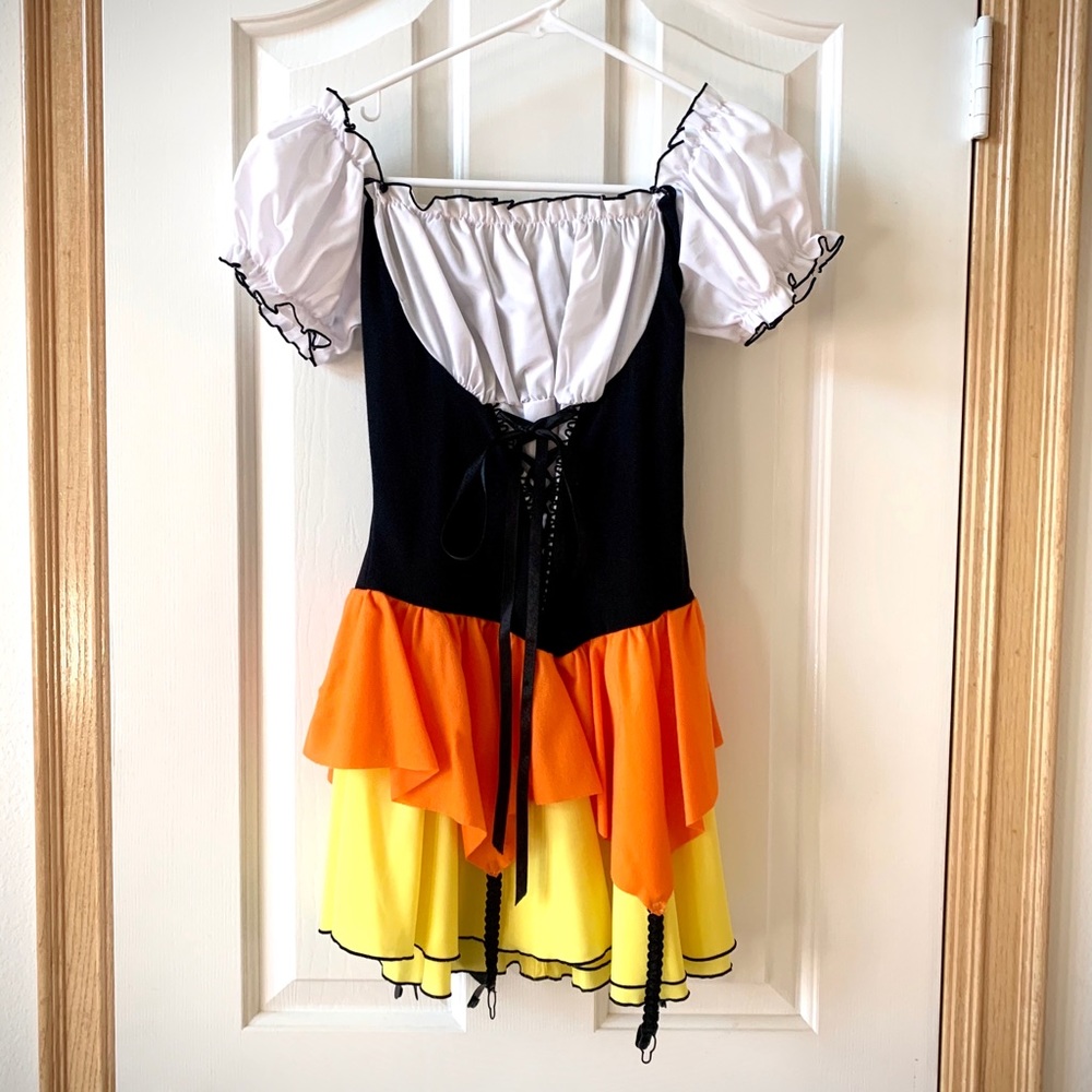 Leg Avenue CANDY Corn Witch Costume